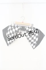 Qutie Frash /  飾り帯〜ダイヤ〜  ブラック×ホワイト O-25-10-06-090-QU-TS-OW-OS