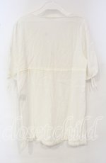 画像3: 【SALE】INGEBORG / レースモチーフ使いプルブラウス 11 シロ O-25-10-06-094-LO-BL-IG-ZT449 (3)
