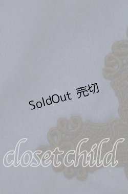 画像3: Moi-meme-Moitie / バイカラー十字架アップリケジャンパースカート 9号 ブラック×ブルー O-25-10-06-008-MO-OP-OW-OS