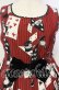 画像2: Pumpkin Cat / Playing Cards Missing Alice Dollジャンパースカート S ワイン×クロ O-25-10-06-011-LO-OP-OW-OS (2)