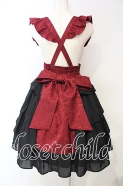 画像5: axes femme kawaii / 牡丹刺繍チャイナスカート M ワイン O-25-10-06-015-AX-SK-OW-OS