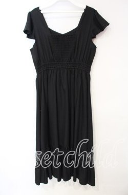 画像3: axes femme POETIQUE / ストロベリー刺繍ワンピース M クロ O-25-10-06-023-AX-OP-OW-OS