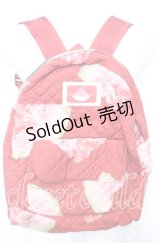 pa.se.ri. / すいか柄リュック  アカ O-25-10-10-001-LO-BG-IG-ZT-K012