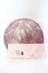 画像1: m petit by misako / NINA'sコラボ スツール収納BOX  ワイン O-25-10-10-040-LO-ZA-OW-OS (1)