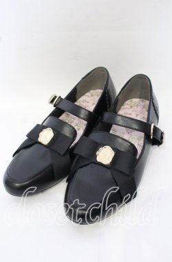 画像1: m petit by misako / NINA'Sコラボパンプス M クロ O-25-10-10-041-LO-SH-OW-OS