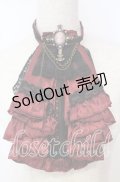 Ozz oneste / 薔薇シリーズジャボタイ  ワイン×ブラック O-25-10-10-047-OO-AC-IG-OS