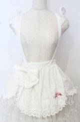 BABY,THE STARS SHINE BRIGHT / Babyカフェエプロン  シロ O-25-10-10-050-BA-OP-OW-OS