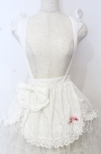 BABY,THE STARS SHINE BRIGHT / Babyカフェエプロン  シロ O-25-10-10-050-BA-OP-OW-OS