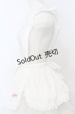 画像4: BABY,THE STARS SHINE BRIGHT / Babyカフェエプロン  シロ O-25-10-10-050-BA-OP-OW-OS