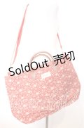PINK HOUSE / キルト横長バッグ  アカ O-25-10-10-007-LO-BG-IG-OS