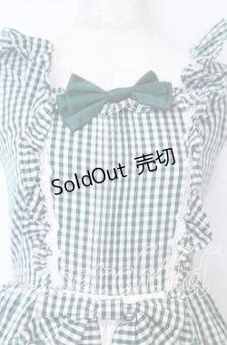 画像2: BABY,THE STARS SHINE BRIGHT / Charlineジャンパースカート  グリーン O-25-10-10-054-BA-OP-IG-OS