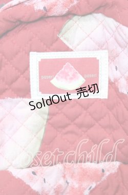 画像2: pa.se.ri. / すいか柄リュック  アカ O-25-10-10-001-LO-BG-IG-ZT-K012