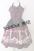 metamorphose / Masquerade Ladyジャンパースカート  ヴェルヴェットワイン O-25-10-10-057-ME-OP-IG-OS