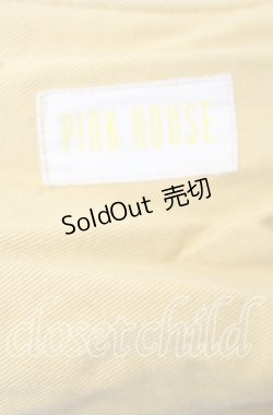 画像2: PINK HOUSE / Pロゴミニショルダーバッグ  マスタード O-25-10-10-008-LO-BG-IG-ZT-K012