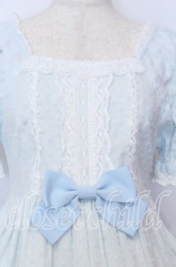 画像2: BABY,THE STARS SHINE BRIGHT / デザートワンピース（2014）  サックス O-25-10-10-060-BA-OP-IG-OS