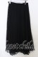 画像2: INGEBORG / フロッキードットシフォンスカート LL クロ O-25-10-10-067-LO-SK-OW-OS (2)