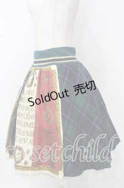 画像3: Jane Marple / Royal Flagタータン2Wayスカート M グリーン×ブルー O-25-10-10-071-JM-SK-IG-OS