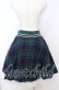 画像4: Jane Marple / Royal Flagタータン2Wayスカート M グリーン×ブルー O-25-10-10-071-JM-SK-IG-OS (4)