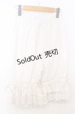 画像3: metamorphose / 二段レースドロワーズ  シロ O-25-10-10-073-ME-PA-OW-OS