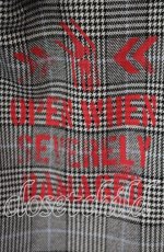 画像2: 【SALE】MILKBOY / グレンチェックパンツ  グレー O-25-10-10-074-MB-PA-IG-ZT311 (2)