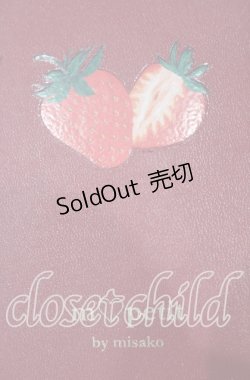 画像2: m petit by misako / AMハートミラー付ポーチ  アカ O-25-10-10-011-LO-ZA-IG-ZT386