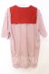 画像3: PINK HOUSE / ボーダーセーラーカットチュニック  アカ×シロ O-25-10-10-085-LO-TO-IG-OS (3)