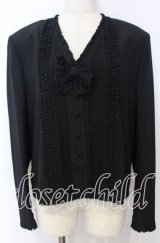 PINK HOUSE / タック梨地ジャケット  クロ O-25-10-10-091-LO-JA-IG-OS