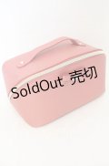 m petit by misako / ビジューリボンポーチ  ピンク O-25-10-10-012-LO-ZA-IG-ZT386