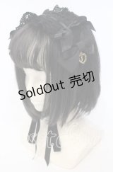 BABY,THE STARS SHINE BRIGHT / プリンセスドロップヘッドドレス  クロ O-25-10-10-021-BA-AC-IG-OS