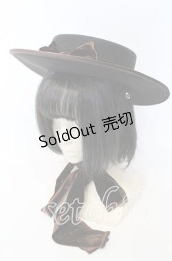 画像1: Enchantlic Enchantilly / Dolled up Hat　ハット  ブラウン O-25-10-10-023-LO-AC-IG-ZT-K011