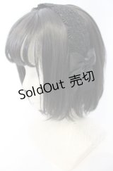 m petit by misako / レースリボンカチューシャ  クロ O-25-10-10-030-LO-AC-OW-ZT444