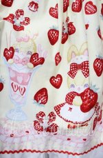 画像4: Angelic Pretty / Lyrical Bunny Parlorジャンパースカート  イエロー O-25-10-11-002-AP-OP-OW-OS (4)