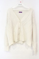 axes femme / ニットカーディガン  オフ O-25-10-11-023-AX-TO-IG-ZT029