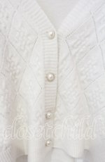 画像2: 【SALE】axes femme / ニットカーディガン  オフ O-25-10-11-023-AX-TO-IG-ZT029 (2)