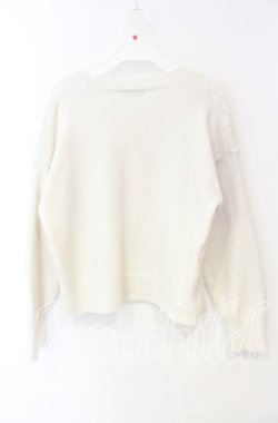画像3: axes femme / ニットカーディガン  オフ O-25-10-11-023-AX-TO-IG-OS
