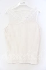 axes femme / 吸水速乾レースタンク F オフ O-25-10-11-026-AX-TO-IG-ZT052