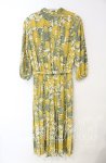 画像3: 【SALE】INGEBORG / すずらんプリーツワンピース  イエロー O-25-10-11-035-LO-OP-OW-ZT029 (3)