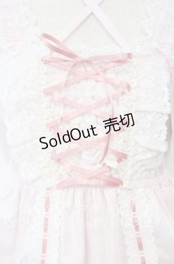 画像2: BABY,THE STARS SHINE BRIGHT / ベビードールジャンパースカート（2025）  ピンク×ローズピンク O-25-10-11-003-BA-OP-IG-OS