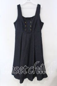 Kurumi Collaboration / マリンアカデミアジャンパースカート 3L ネイビー O-25-10-11-041-LO-OP-IG-ZT105