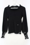 MILK / チェルシートップス  クロ O-25-10-11-049-ML-TO-IG-OS