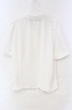 画像3: an another angelus / アイリス刺繍開衿ブラウス  シロ O-25-10-11-053-CA-BL-IG-OS