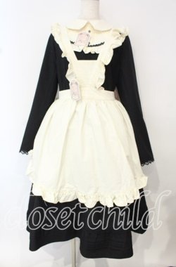 画像1: Urtto / Miss Grace Lolitaワンピースセット L クロ O-25-10-11-004-LO-OP-OW-OS