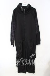 Qutie Frash / ミリタリーオールインワン  ブラック O-25-10-11-057-QU-OP-OW-OS