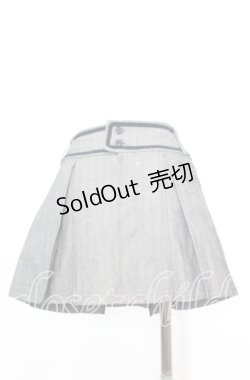 画像3: BPN / ブレードプリーツミニスカート  グレー O-25-10-11-1031-GO-SK-IG-ZT238