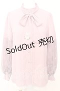 axes femme / 眠れる森の美女ブラウス  ピンク O-25-10-11-1036-AX-BL-IG-OS