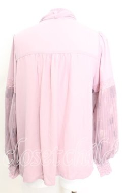 画像4: axes femme / 眠れる森の美女ブラウス  ピンク O-25-10-11-1036-AX-BL-IG-OS