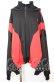 画像1: Candy Stripper / 【高橋愛×Candy Stripper】YOUTH OF RESIST SWEAT ZIP UP PARKA パーカー  レッド×ブラック O-25-10-11-1046-PU-JA-IG-OS (1)