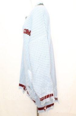 画像5: Candy Stripper / CND COLLEGE ニット  サックス O-25-10-11-1047-PU-TO-IG-ZT094