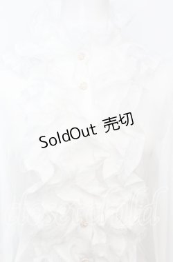 画像2: Triple fortune / ロングテールブラウス  ホワイト O-25-10-11-1052-EL-BL-IG-OS
