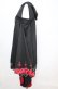 画像4: NieR Clothing / 着物風袖 FRONT ZIP付きOFF-SHOULDER PARKA【CROSS】 パーカー  ブラック×レッド O-25-10-11-1054-PU-TO-IG-OS
